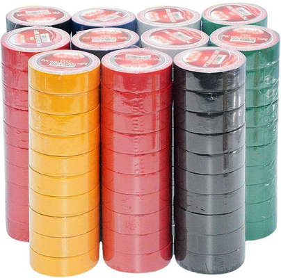 Black Electrician Wire Insulation Flame Retardant Plastic Tape Electrical High Voltage Self Adhesive Tape